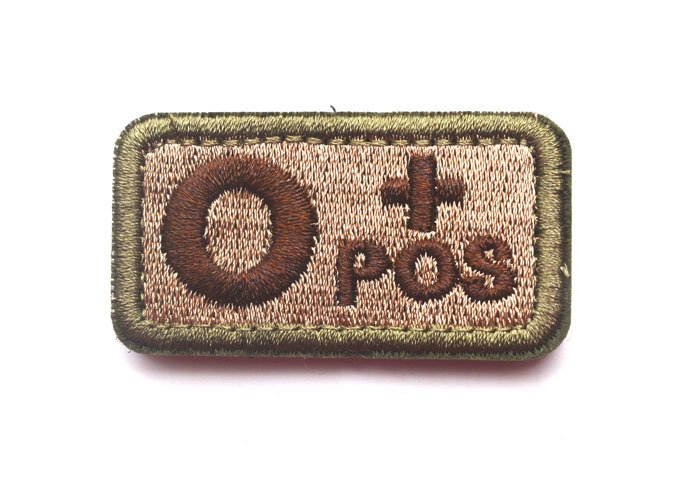 Embroidered Tactical Blood Band Velcro - Image 4
