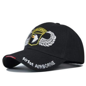 Airborne Division Baseball Cap – Black