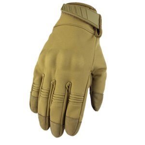 Outdoor tactical touch screen gloves – Wolf brown, XL