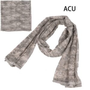 Breathable camouflage outdoor men’s and women’s scarves – ACU, Average Size