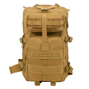 Outdoor Tactical Mountaineering Camo Backpack – Brown, LargeA