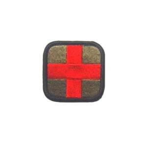 US Army Armband Tactical Embroidery Velcro Chest Strip Patches Medical – D