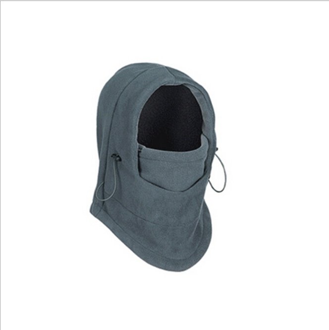 Windproof Hat With Mask Unisex Ski Hat Mens Winter Fleece Wrapped Warm Hat - Image 5