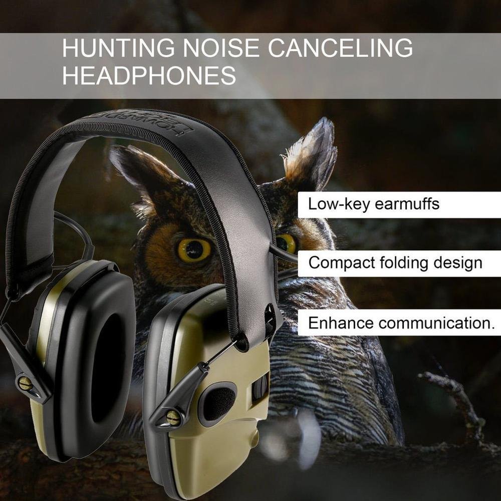 Outdoor shooting noise reduction earmuffs - Image 5