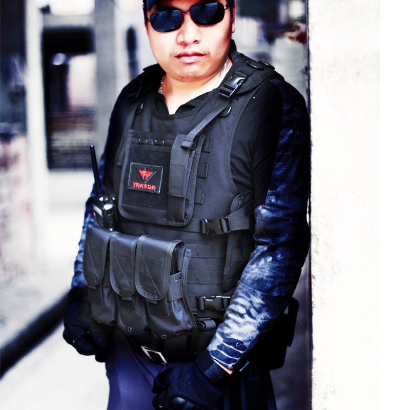 Tactical army fan camouflage training vest - Image 6