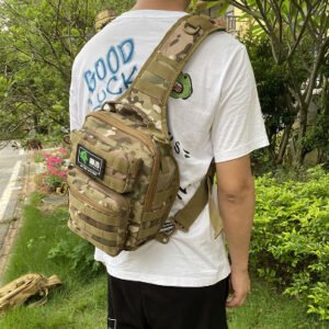 One Shoulder Crossbody Tactical Riding Outdoor Chest Bag