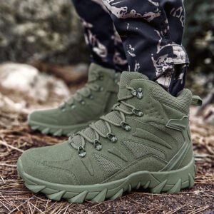 Men’s Training Combat Boots Outdoor Hiking Shoes