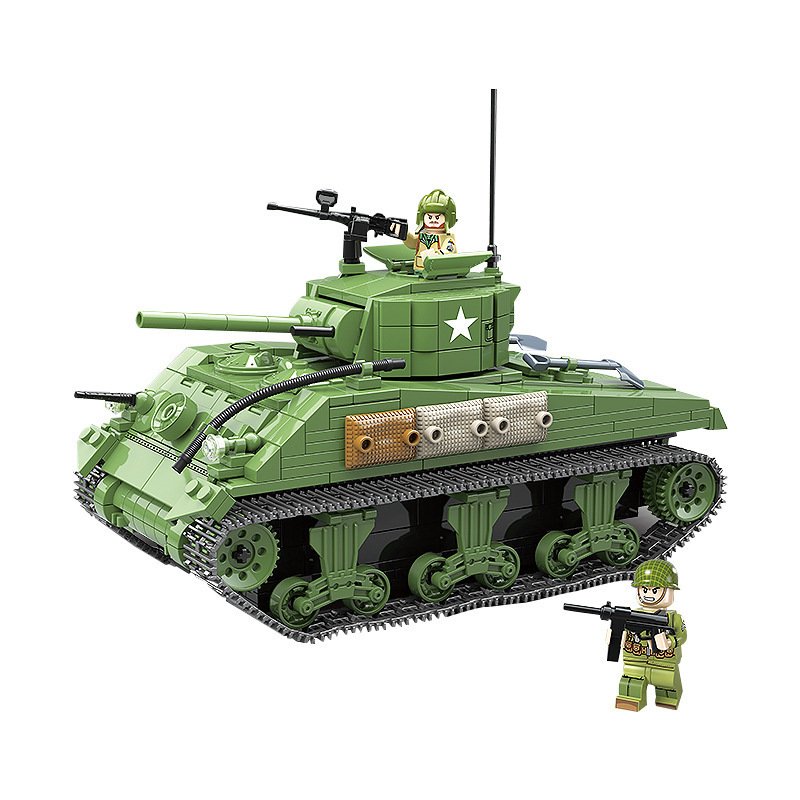 Tank Series Model Building Block Toys Compatible - Image 2