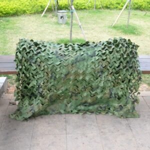 Camouflage Anti-Aerial  Green Shade Net  Jungle – Green, 2X4