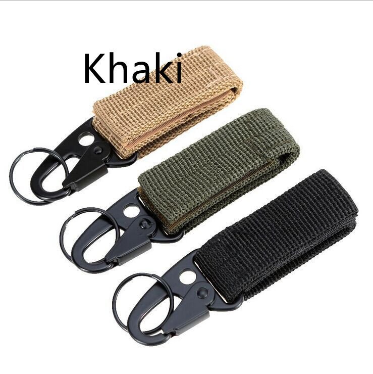 Outdoor Tactical Nylon Belt Multifunctional Carabiner - Image 2
