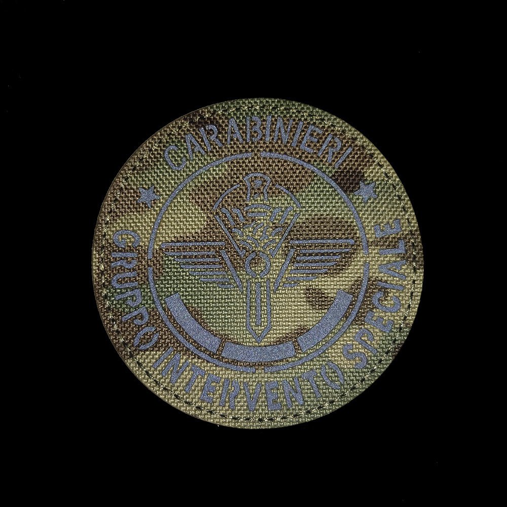Simple Embroidery Infrared IR Badge Reflective Velcro - Image 4