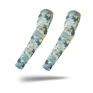 Sunscreen Camouflage Ice Silk Summer Outdoor Tactical Sleeves – Debon Camouflage, Average Size