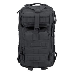 Outdoor Tactical Mountaineering Camo Backpack – Black, Small