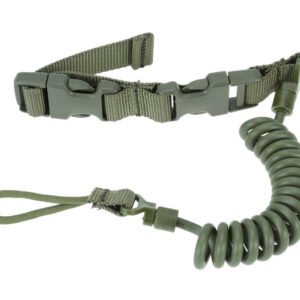 Outdoor tactical spring gun rope single point rope – ArmyGreen