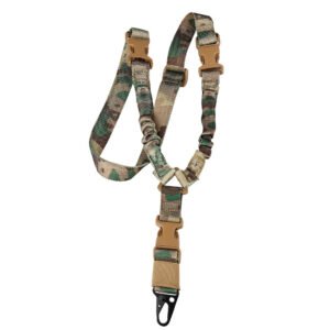 Single Point Tactical Strap Real CS Tactical Harpoon Line Military Fans Outdoor Crossbody Safety Rope – Cp