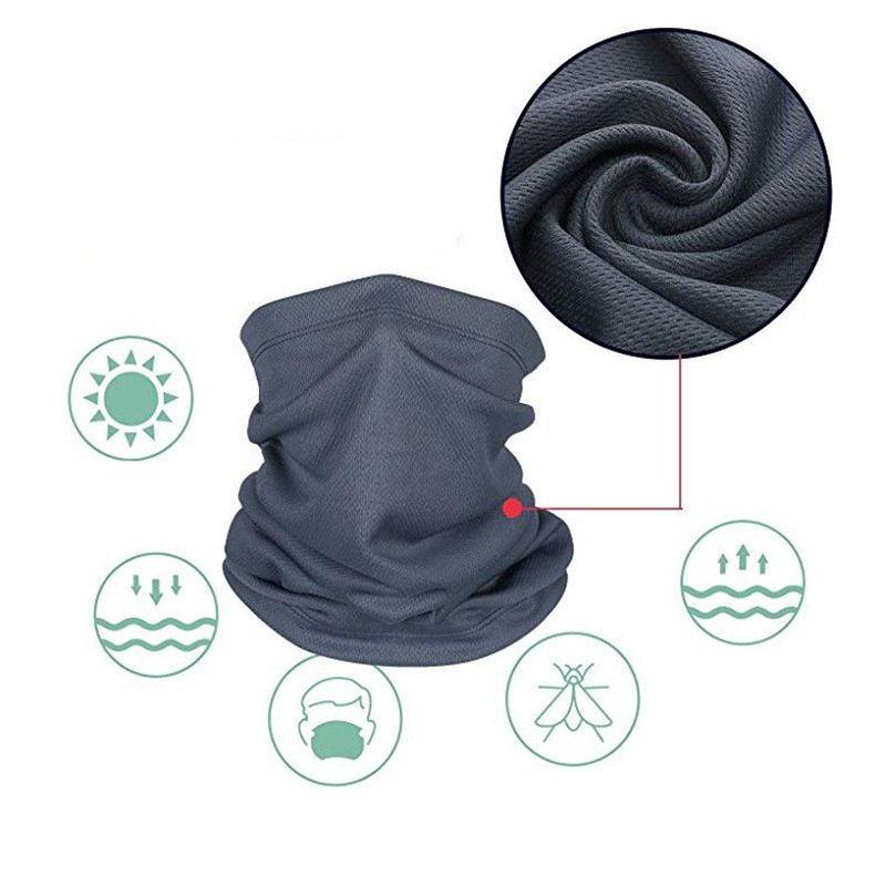 Turban face mask sun protection face towel riding mask - Image 3