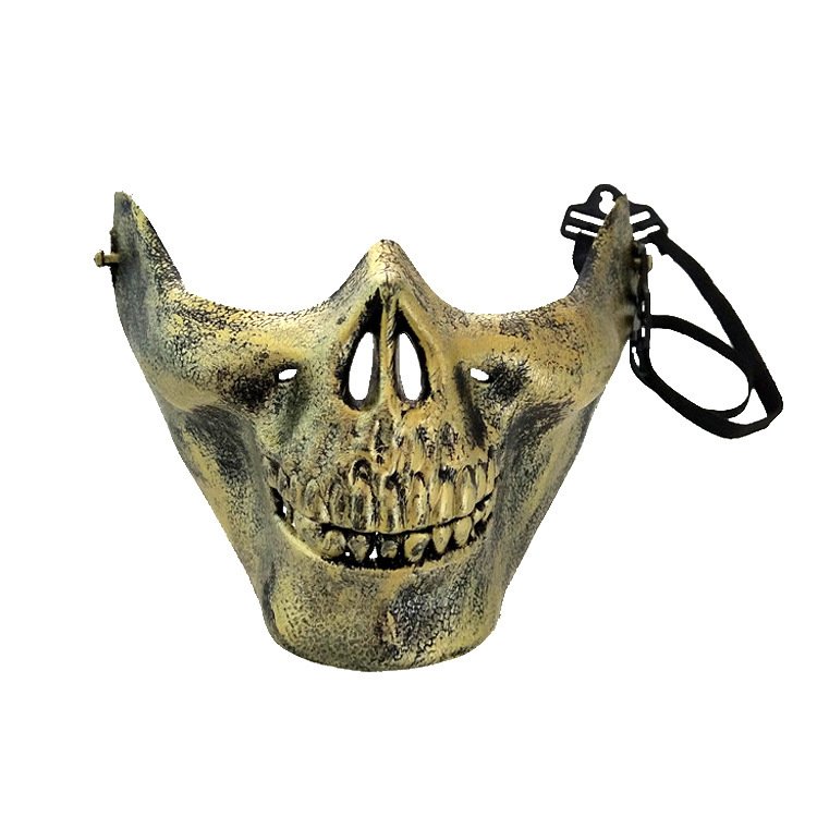 Military Equipment Half-face Ghost Horror Mask - Image 6