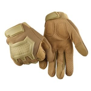 Seal Black Hawk Motorcycle Combat Combat Troop Mountaineering Gloves – Brown, XL