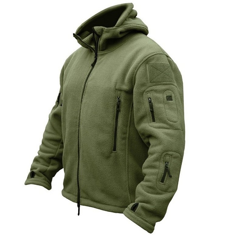 Military Jackets Tactical Jacket For Men Warm Hooded Hike - Image 3