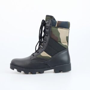 Non-slip Wear-resistant Camouflage Desert Outdoor Hiking Military Boots Combat Men’s High-top Combat Boots