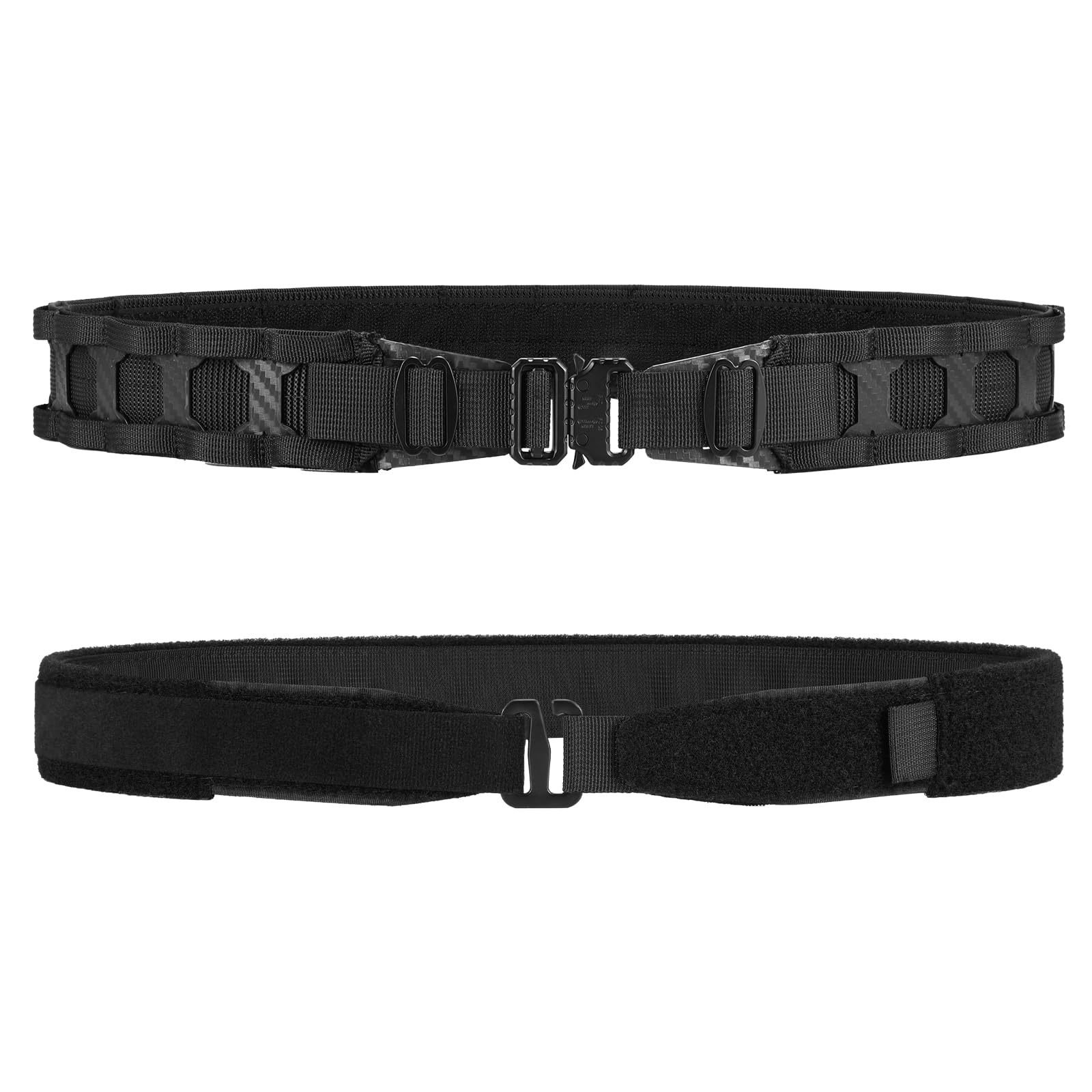 Tactical Belt MOLLE Battle Belt With Quick Release Buckle, Low Profile Laser-Cut Battle Belt For Range - Image 9