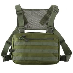Tactical Outdoor Chest Pocket Practical And Convenient Mesh Breathable Chest Bag
