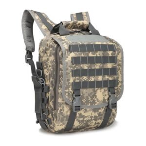 Army fan tactical camouflage backpack shoulders – ACU