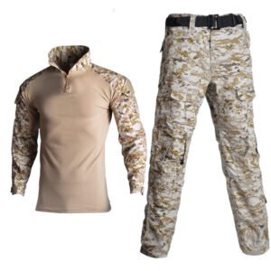 Black python pattern camouflage frog suit tactical suit – Number Python, M