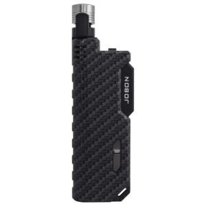 Retractable Lengthened Gun Barrel Torch Lighter – Black Carbon Fiber, Paper Box