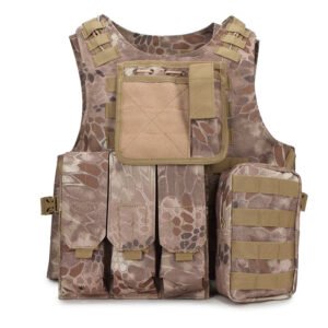 Amphibious tactical vest vest – Python pattern, One size