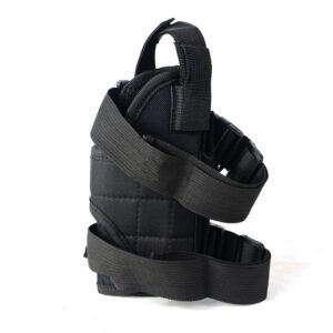 Pistol holster – Left leg black