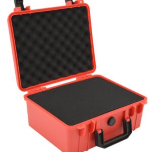 Safety Instrument Tool Box ABS Plastic Storage Tool Box – Red