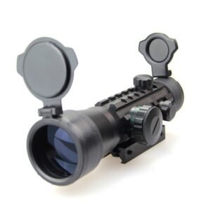 Waterproof red dot holographic double fishbone sight – Black