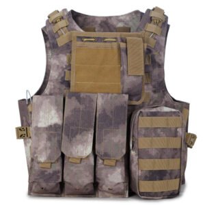 Amphibious tactical vest vest – Mud color, One size