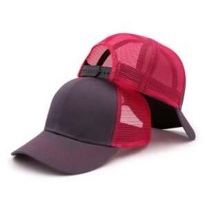 Breathable mesh cap – Red
