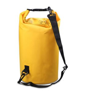 Waterproof Water Resistant Dry Bag Sack Storage Pack Pouch Swimming Outdoor Kayaking Canoeing River Trekking Boating – Yellow, 10L