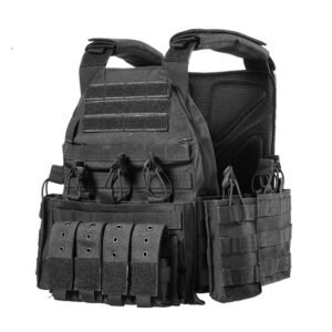 Tactical camouflage JPC lightweight vest vest – Black