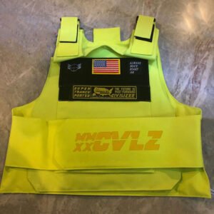 Street rap tactical vest – Yellow, One Size