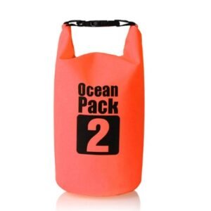 Waterproof Water Resistant Dry Bag Sack Storage Pack Pouch Swimming Outdoor Kayaking Canoeing River Trekking Boating – Orange, 2L