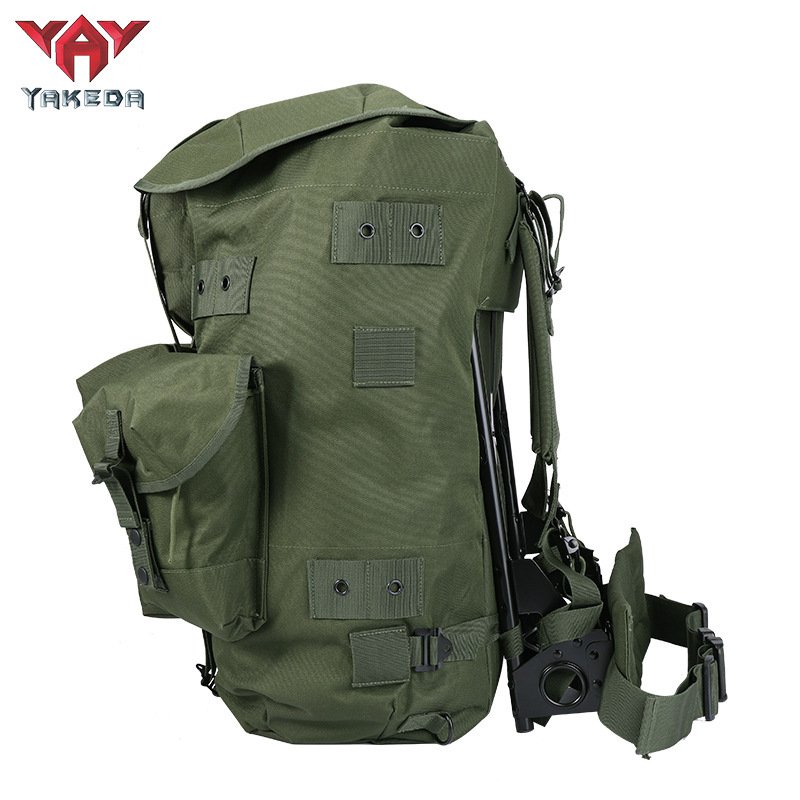 Tactical Iron Frame Backpack Outdoor Army Fan Field Weight Bearing Training Marching Backpack - Image 5