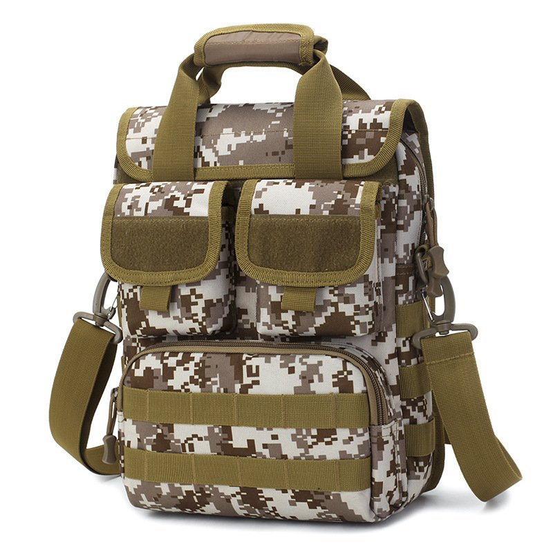 Men's Outdoor Camouflage Crossbody Tactical Handbag - Image 9