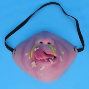 Halloween half face mask