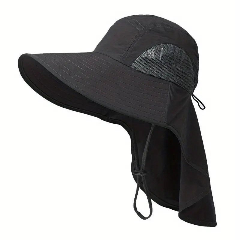 Summer Men's Outdoor Protection UV Protection Sun Hat - Image 7