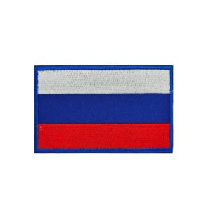 Russian Flag Velcro Seal PVC Rubber – 2 Style