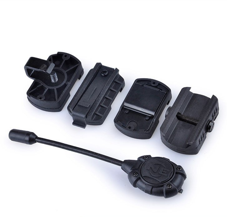 Tactical Rail Snake Single Light Fits Fast And Mich Helmets And Vest - Image 5