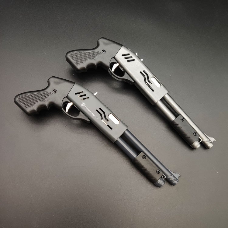 Plastic Rubber Band Gun Miniature Decoration Soft Bullet - Image 3