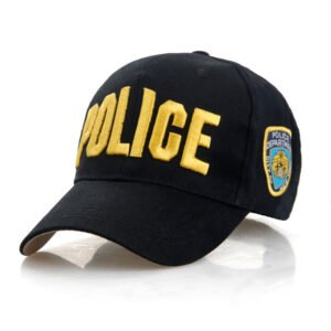 Spring And Summer Letter Baseball Cap Men Outdoor Sport – Black Yellow, Adjustable