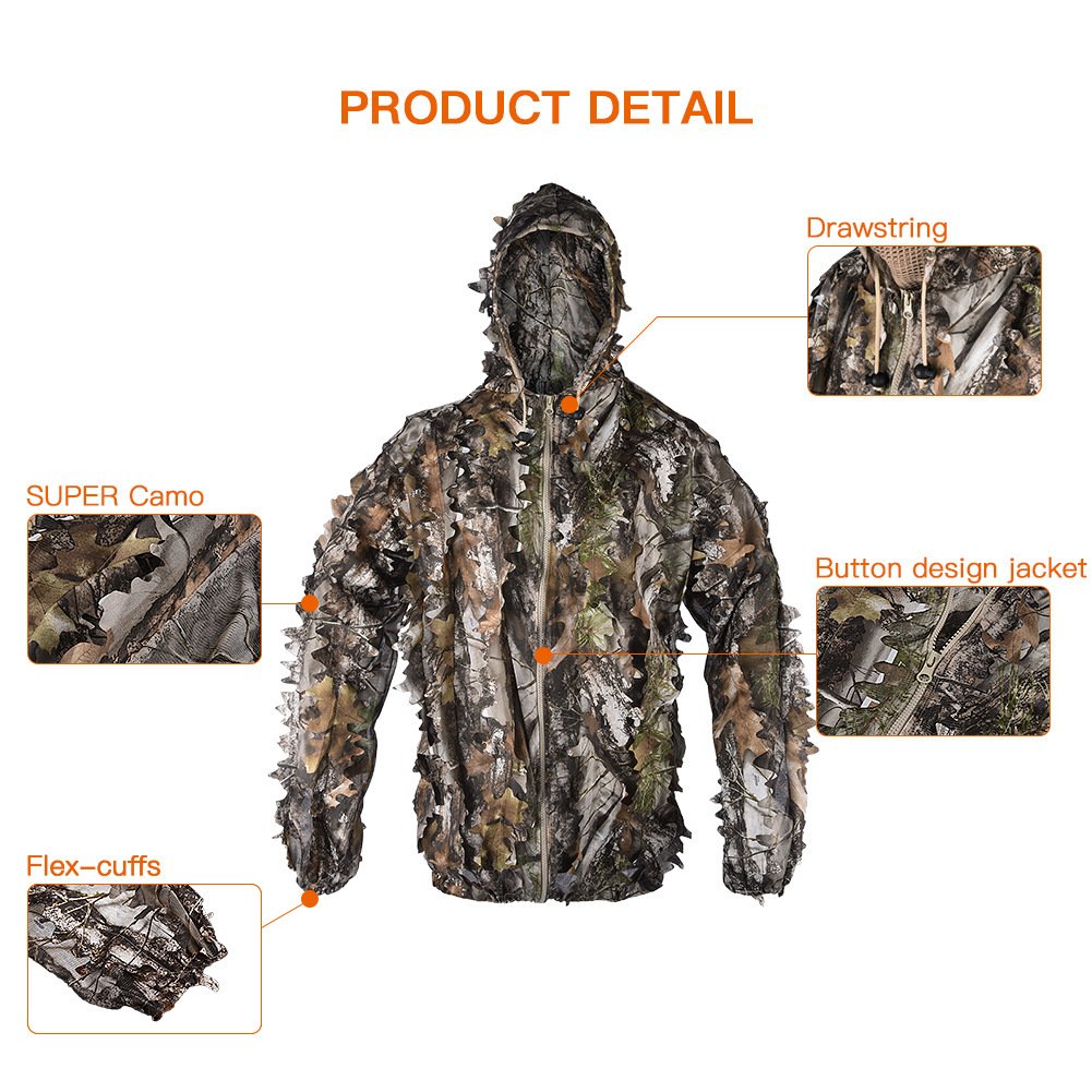 Camouflage Clothing Geely Clothing 3D Bionic Three-dimensional - Image 5