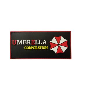 3D PVC Velcro Badge Armlet Patch – Long umbrella