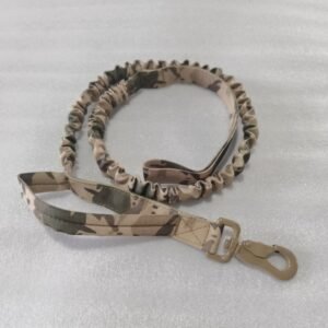 Tactical Dog Clothes Quick Disassembly Dog Vest Outdoor Pet Training Clothes – Cp camouflage Leash, Wide 2.5cm
